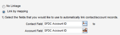 SFDC Account ID Settings image